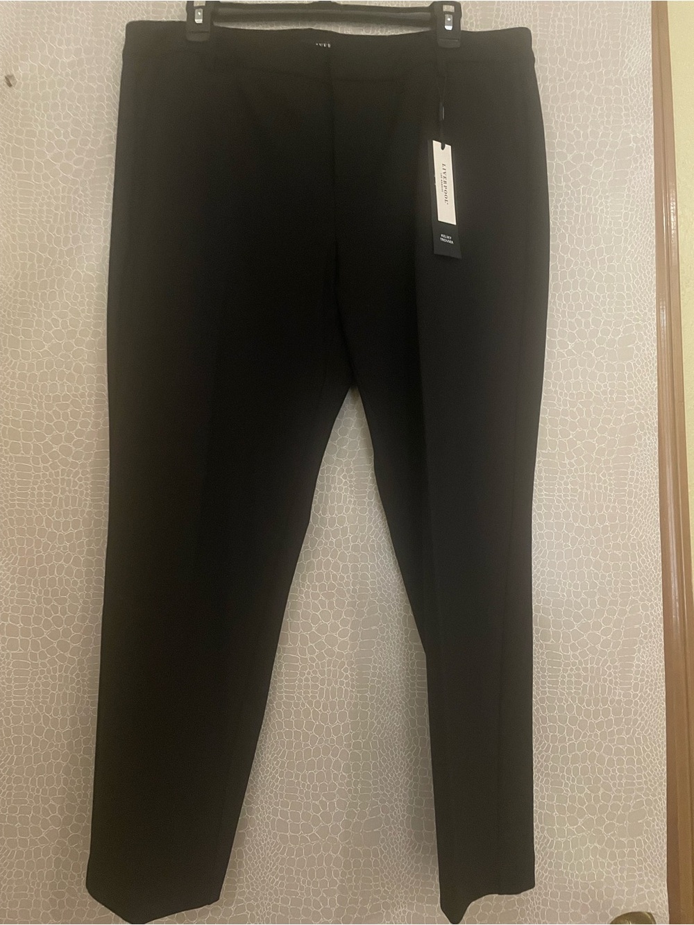 Liverpool Women's Kelsey Black Trousers 27” inseam